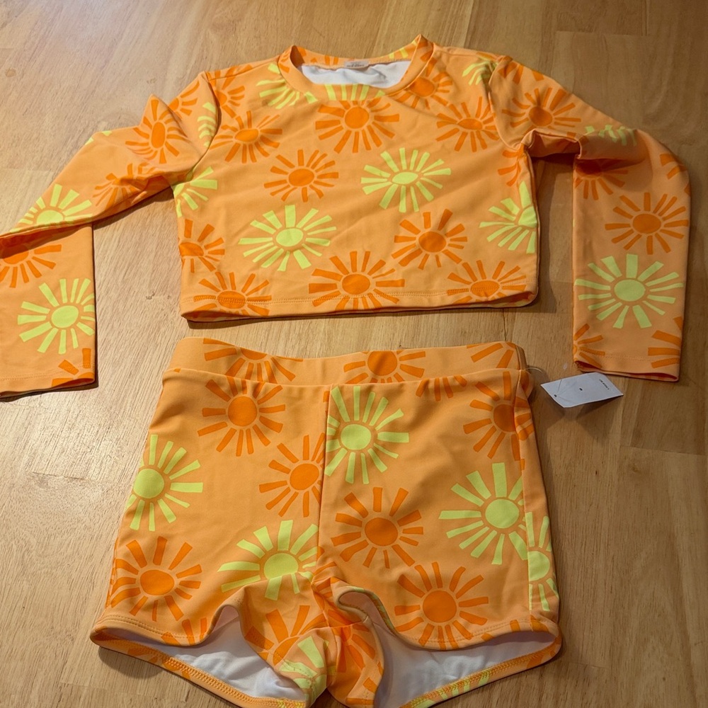 Girls Old Navy 2 piece bathing suit NWT